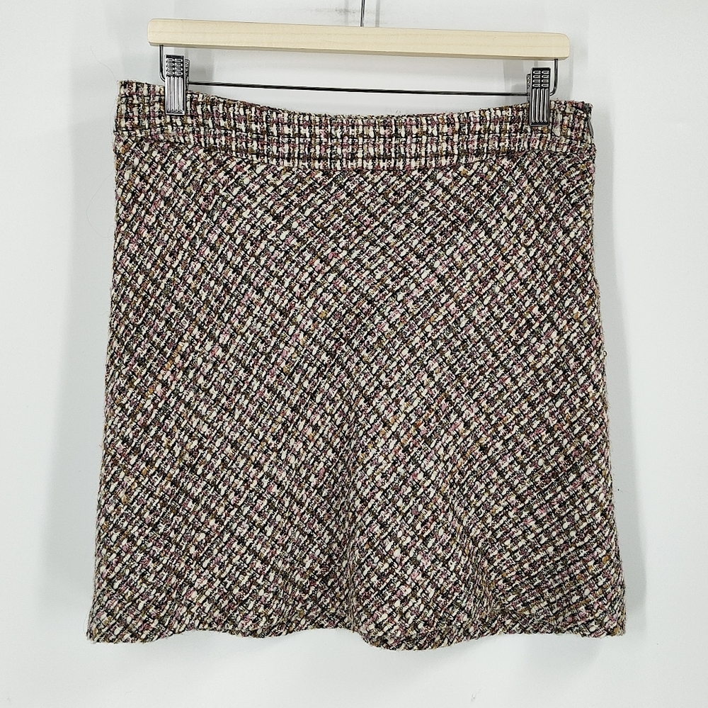 Firma Tweed Knit Mini Skirt
